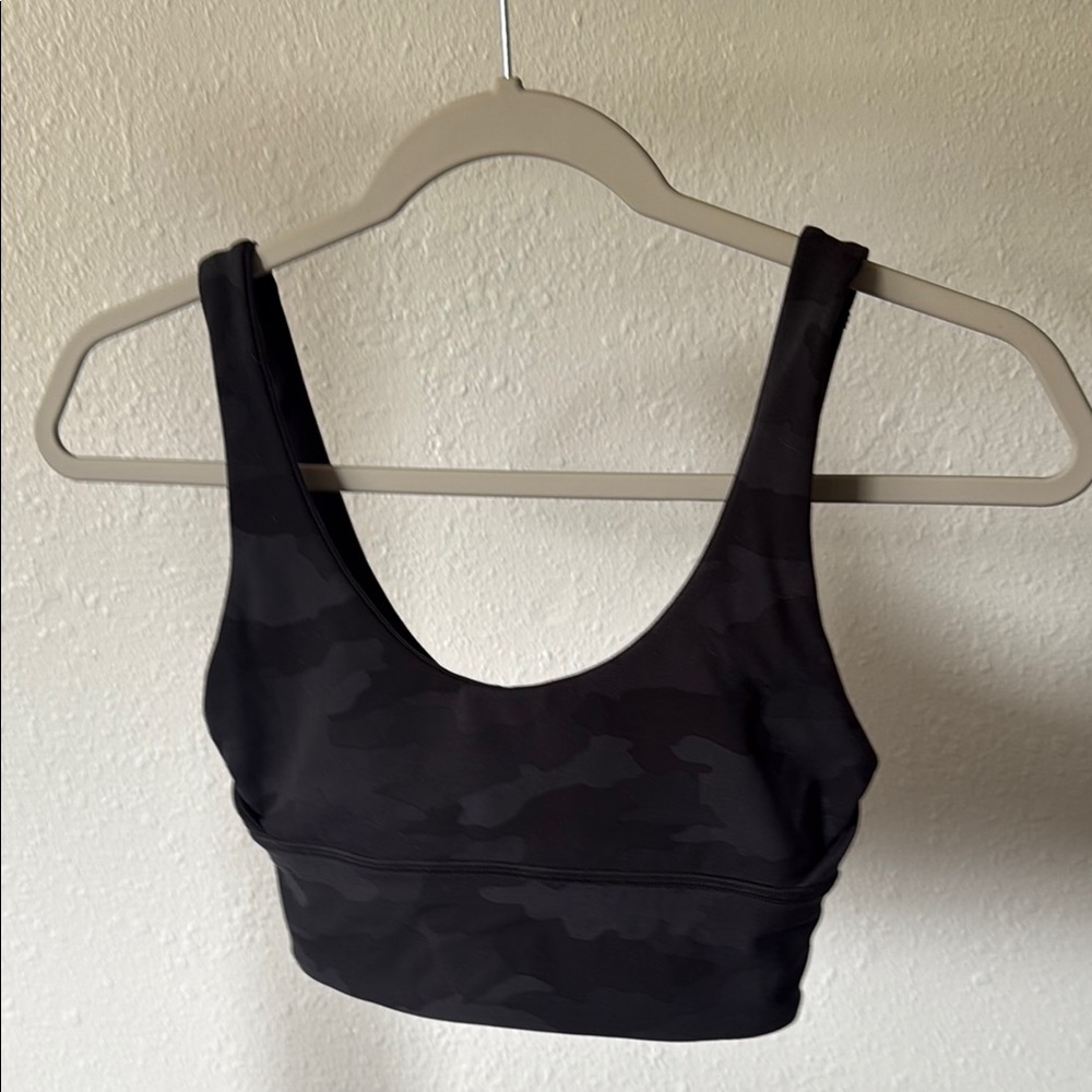 lululemon athletica Dark Camouflage Sports Bra